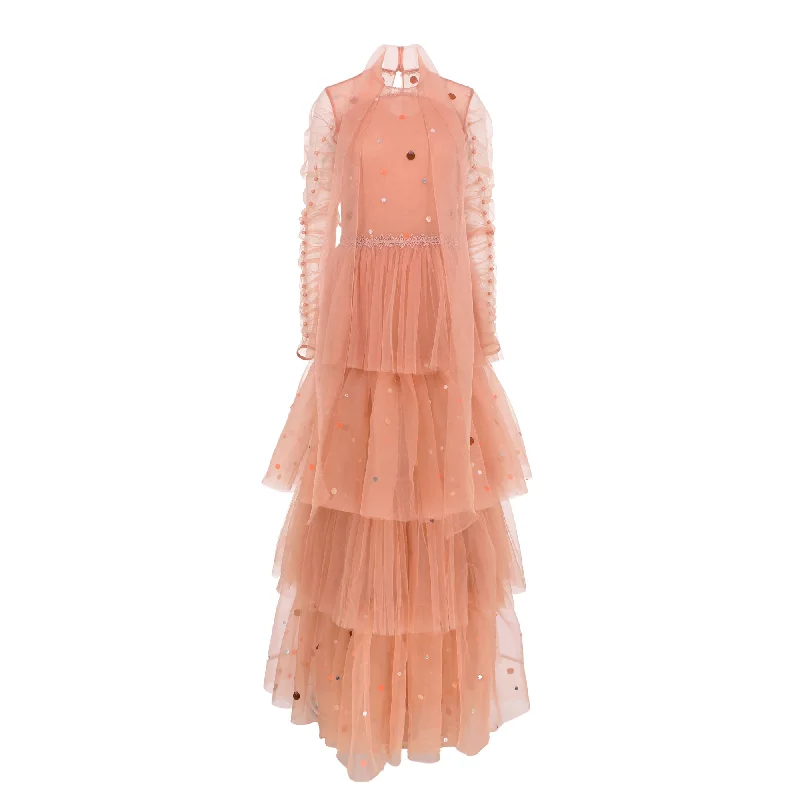 Supria Munjal Women's Long Tulle Dress