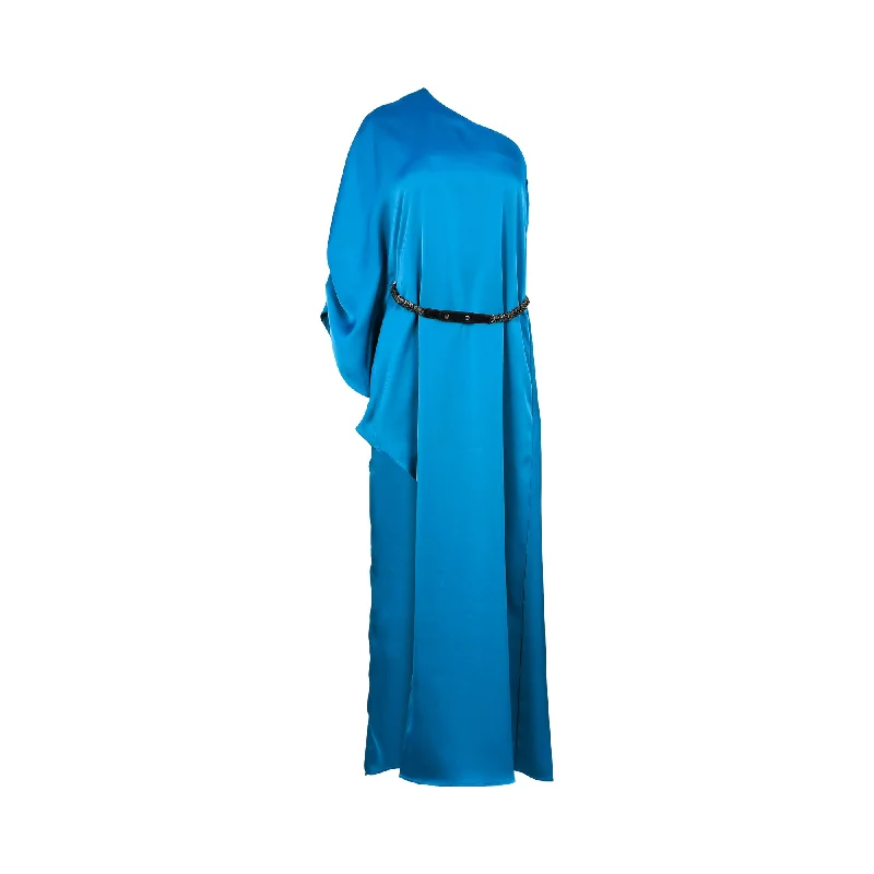 Simona Corsellini Women's Long Turquoise Dress