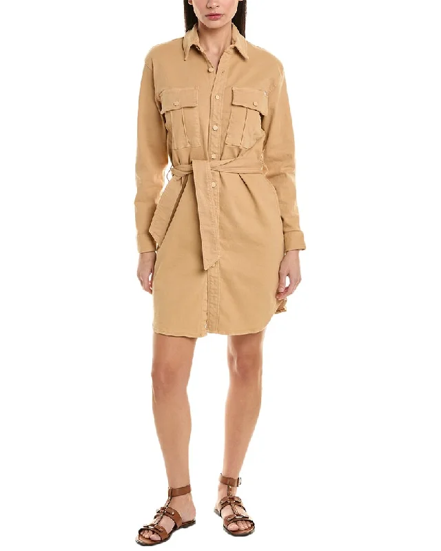 MOTHER Denim The Cadet Mini Shirt Dress