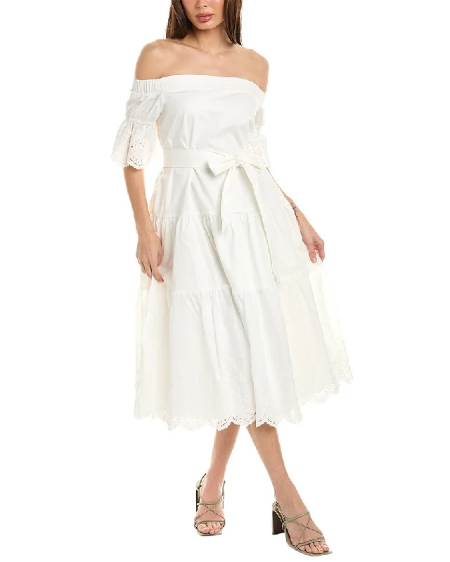 Gracia Off-the-Shoulder A-Line Dress