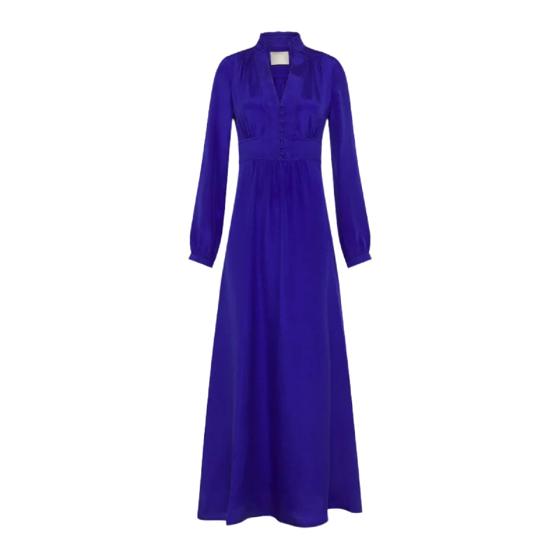 Momoni JISHU Ladies  Midi Dress in Bluette