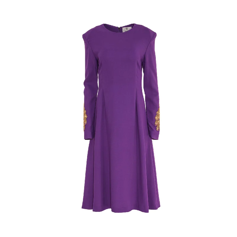 Barbara Rizzi Atelier Benedetta Purple Dress