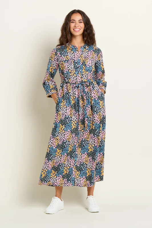 Wildflower Meadow Shirt Dress