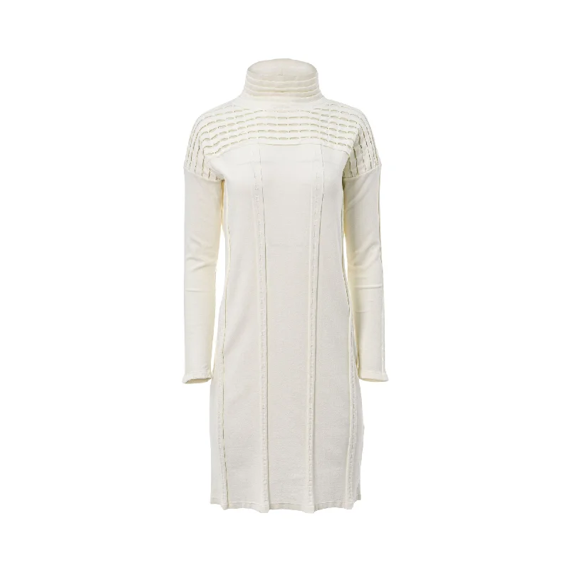 Oblique Women's White Dress