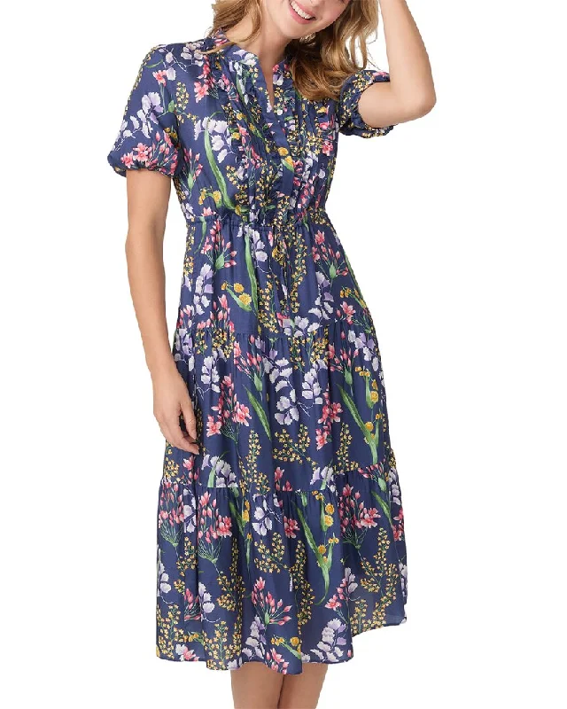 J.McLaughlin Dharper Silk-Blend Dress