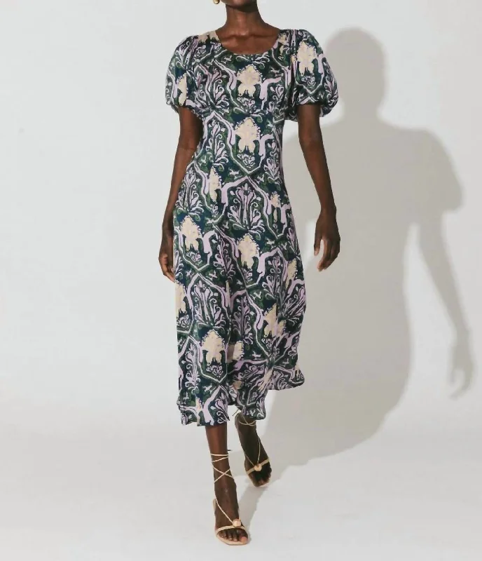 Abilene Midi Dress In Casablanca