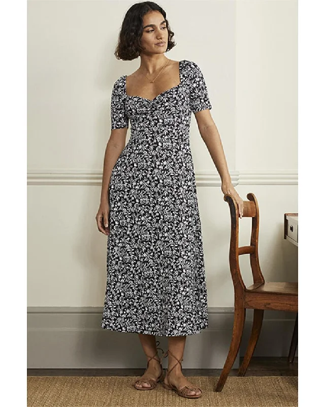 Boden Sweetheart Jersey Midi Dress