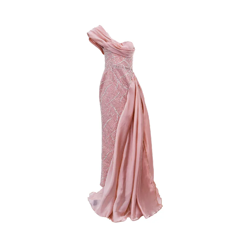 Gaby Charbachy Women's long Pink Dress