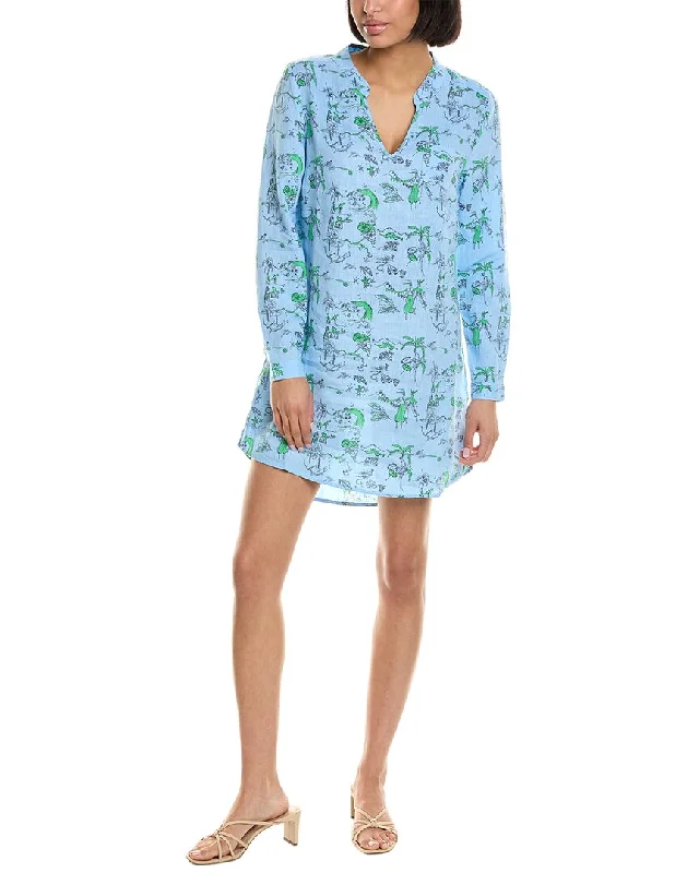 HIHO Bananakeet Linen Tunic Dress