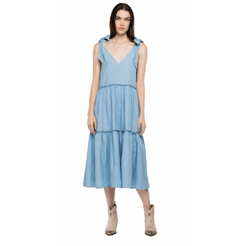 Replay Women's Midi Denim Dress