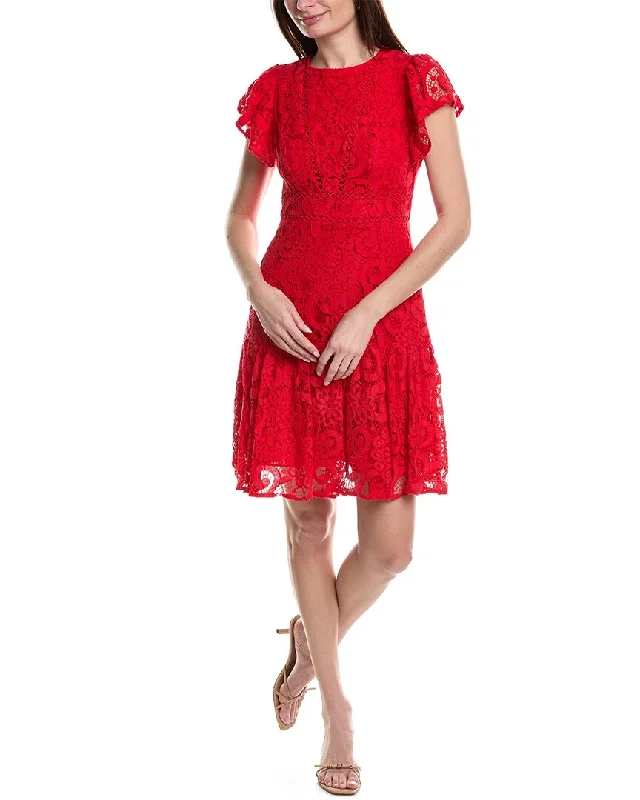 Nanette Nanette Lepore Valentina Re-Embroidered Mini Dress