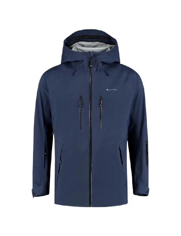 Mountain Hardshell Jacket Dark Blue | Mens