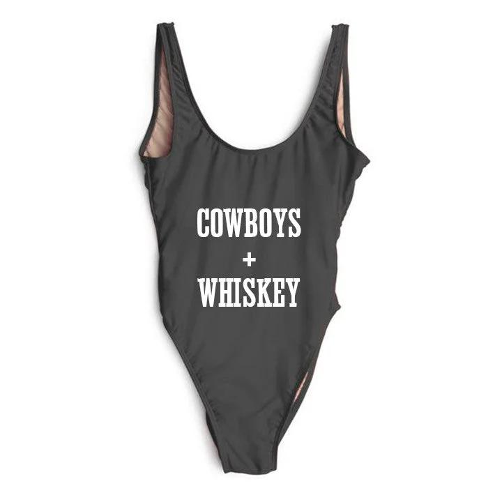 COWBOYS + WHISKEY [SWIMSUIT]