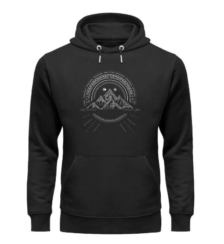 Bergreise Geometrisch - Unisex Premium Organic Hoodie