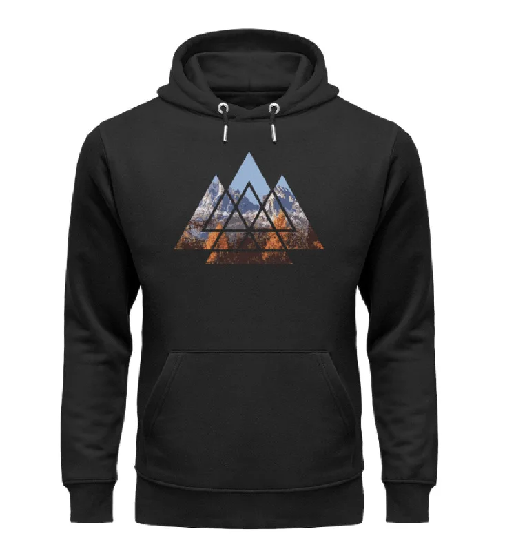 Berge Abstrakt - Unisex Premium Organic Hoodie