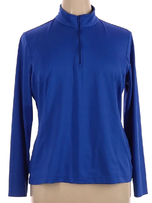 EP Pro Blue 1/4 Zip Pullover w/ Logo Size XL MSP$78