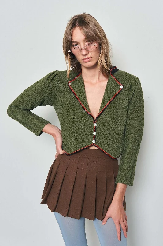 Moss Green Cardigan