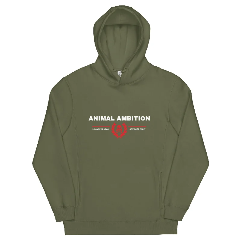 'Animal Ambition' Unisex Lifestyle Hoodie