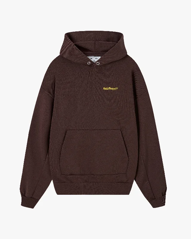 ORIGINS HOODIE BROWN