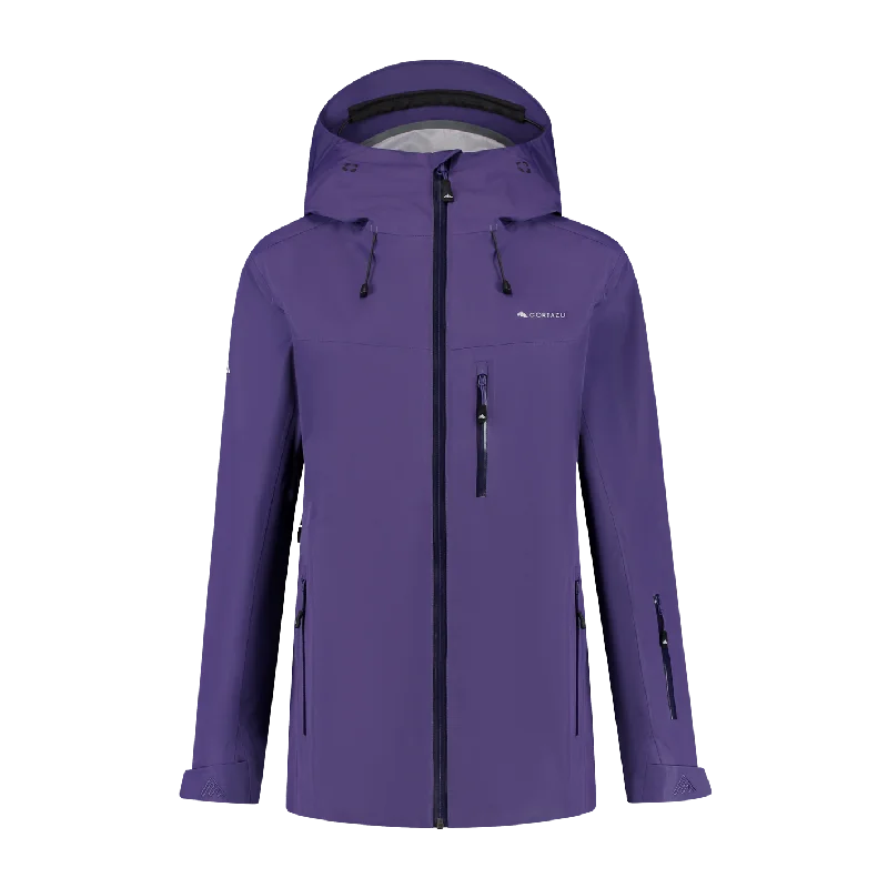 All weather Hardshell Jacket Purple | Women