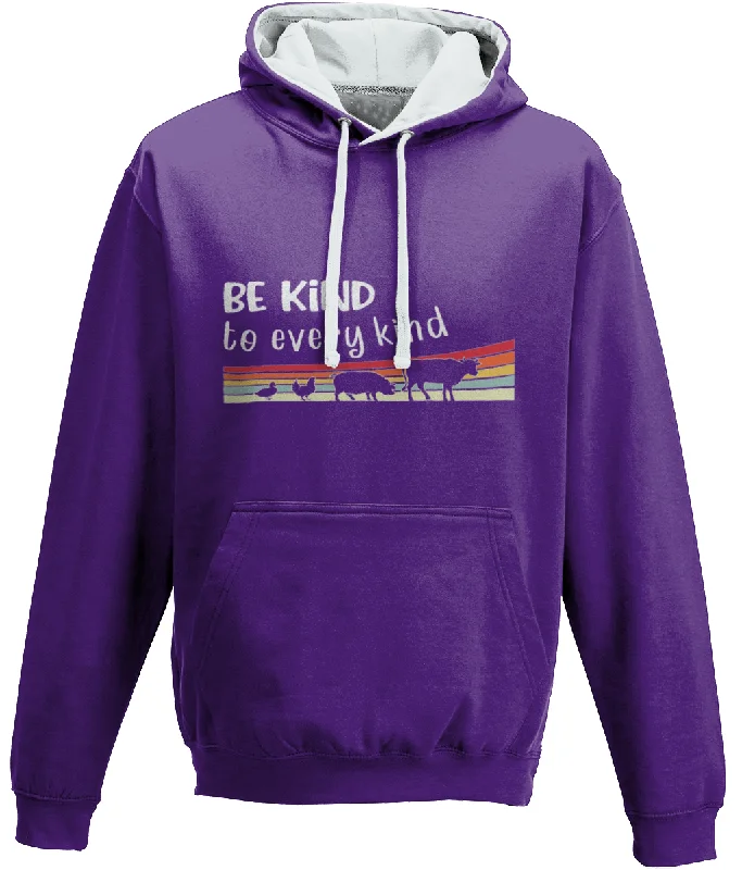 Purple / Heather Grey