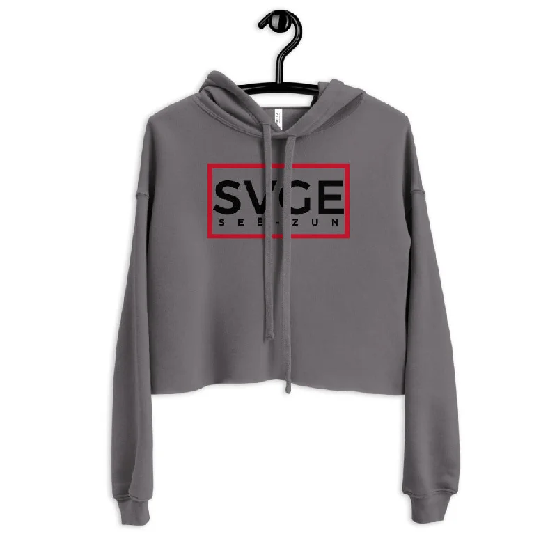 SVGE Collection Storm Crop Hoodie