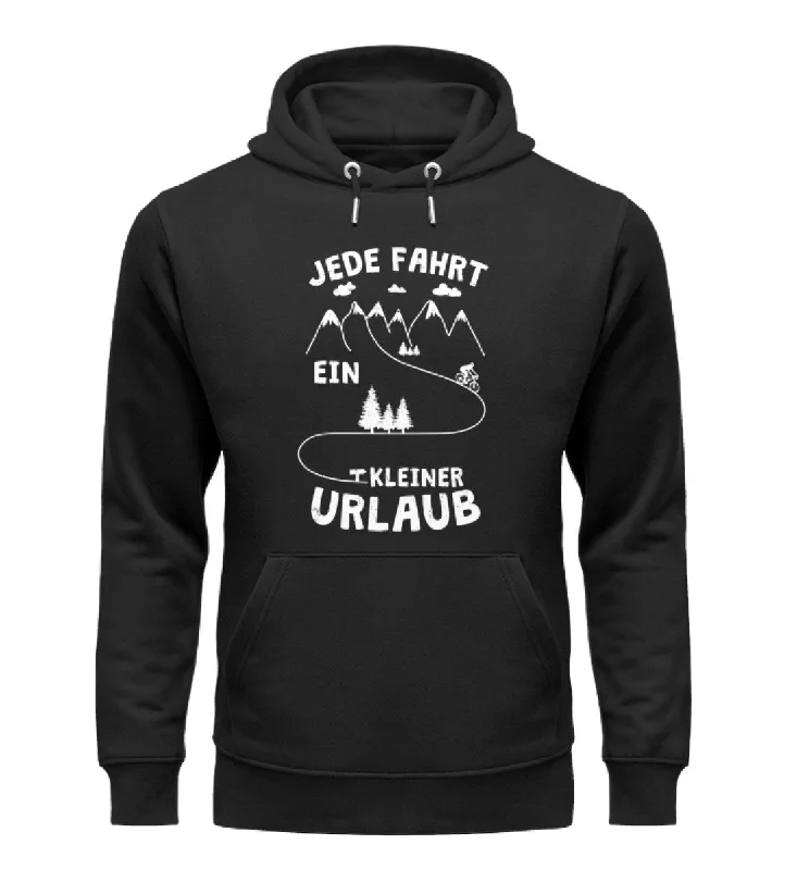 Jede Fahrt ein kleiner Urlaub - Unisex Premium Organic Hoodie