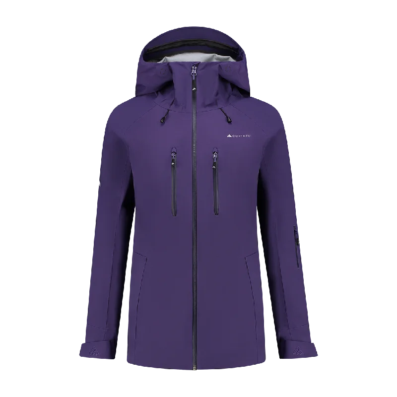 Mountain Hardshell Jacket Purple | Womens