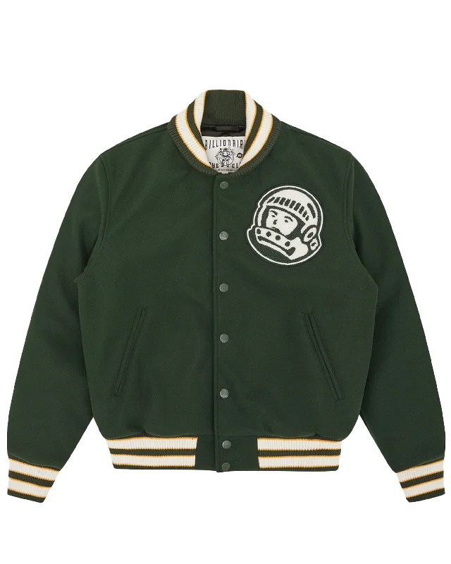 Script Logo Varsity Jacket