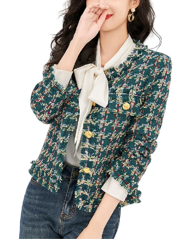 WLZD Wool-Blend Blazer