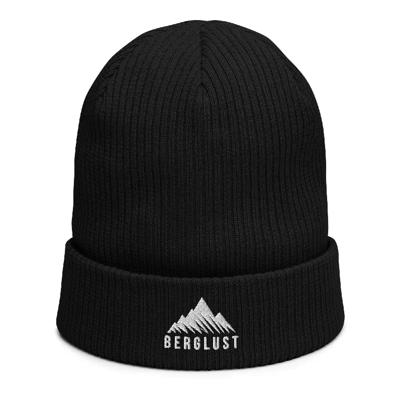 Berglust Logo - Organic Beanie (Bestickt)