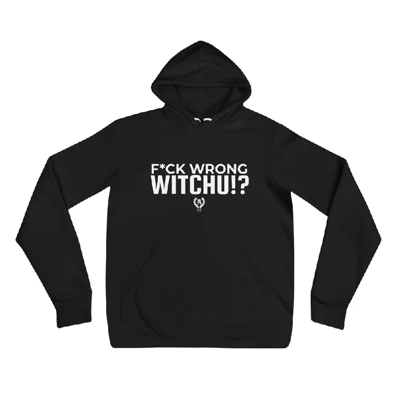 'F Wrong Witchu' Performance Pullover Hooded Sweatshirt