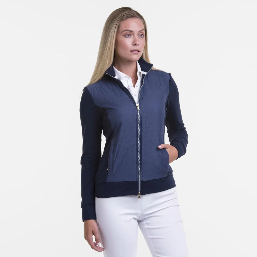 New Fairway & Greene Augusta Jacket w/ Sleeve Logo- Eclipse (Navy) Size XL. MSP$175