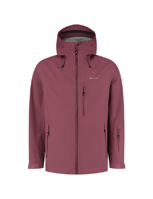 AW Hardshell Jacket 7M Burgundy | Men