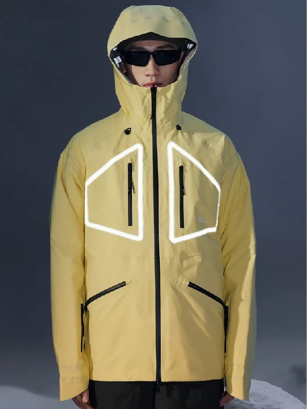 NIS SuperB Reflective Snow Tech Shell Jacket - Unisex