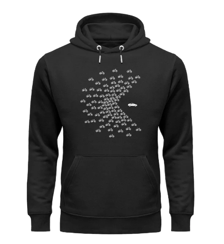 Fahrräder fressen Auto - Unisex Premium Organic Hoodie