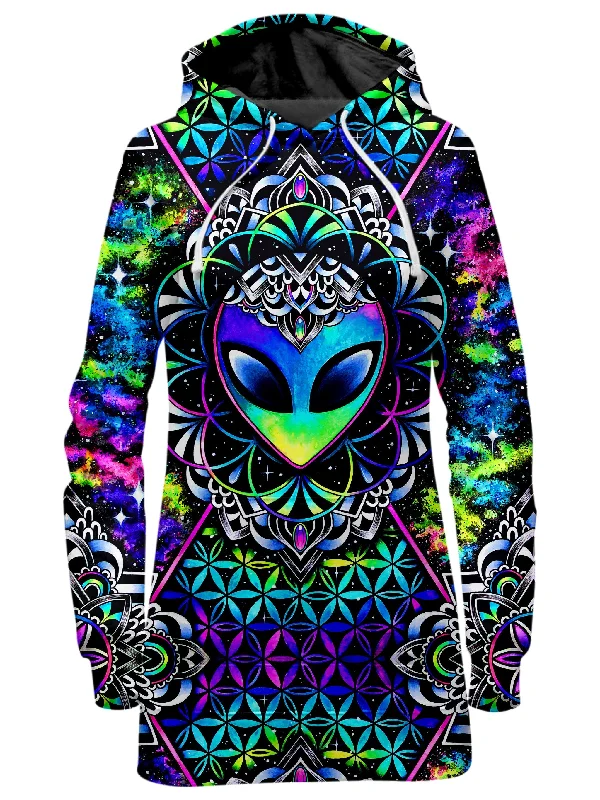 Conscious Cosmos Hoodie Dress