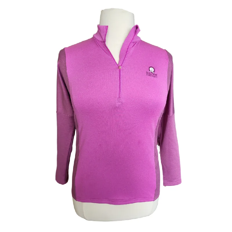 New Antigua Two Tone Pink Zip Pullover with Logo  MSP$75