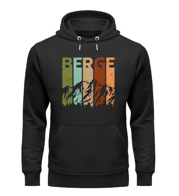 Berge - Vintage - Unisex Premium Organic Hoodie