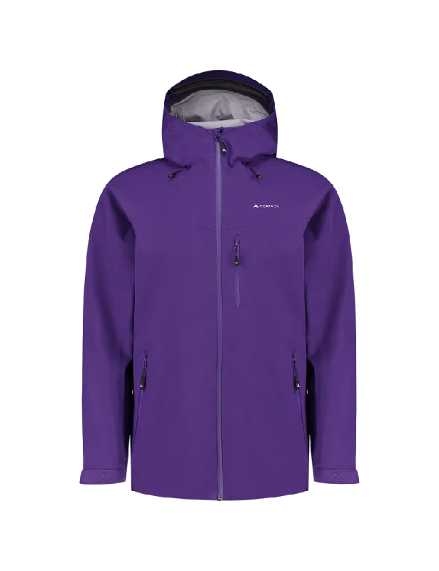 All weather Hardshell Jacket Purple | Men