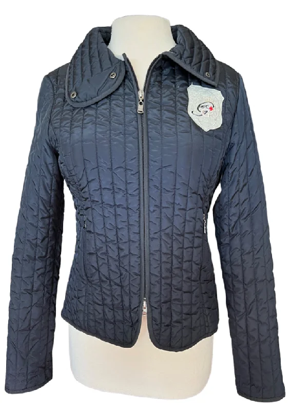 G+ by Golfino Navy Quilted Puffer Full Zip Jacket Size S. MSP$230