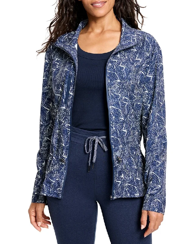 NIC & ZOE Falling Fans Tech Stretch Jacket