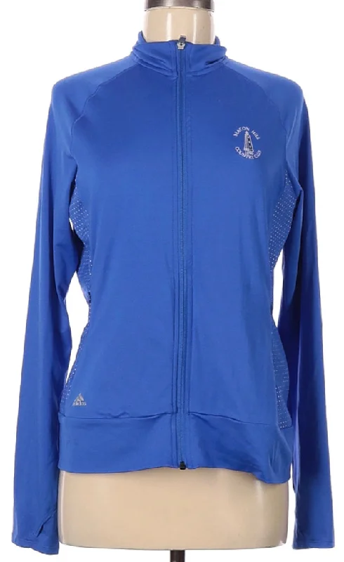 Adidas Blue Full-Zip Jacket w/ Logo Size M  MSP$65