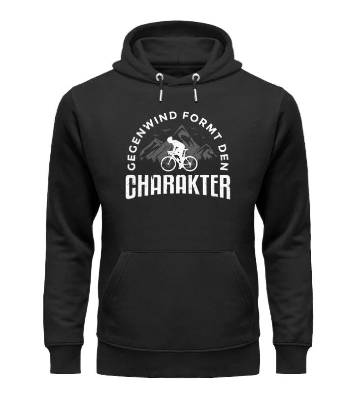 Gegenwind formt den Charakter - Unisex Premium Organic Hoodie