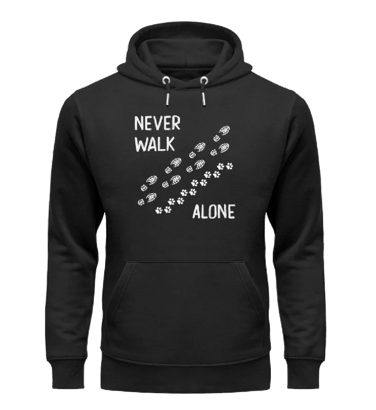 Never walk alone - Unisex Premium Organic Hoodie